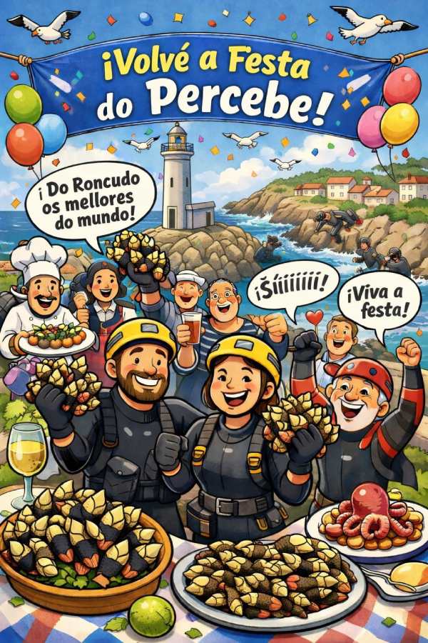 Festa do Percebe 2026 en Corme