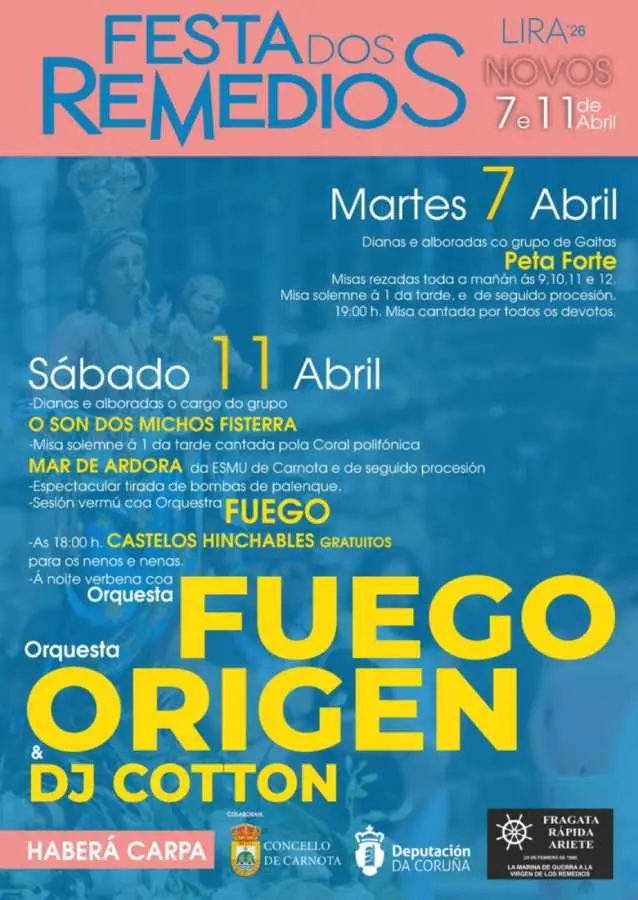 Festa dos Remedios 2026 en Lira