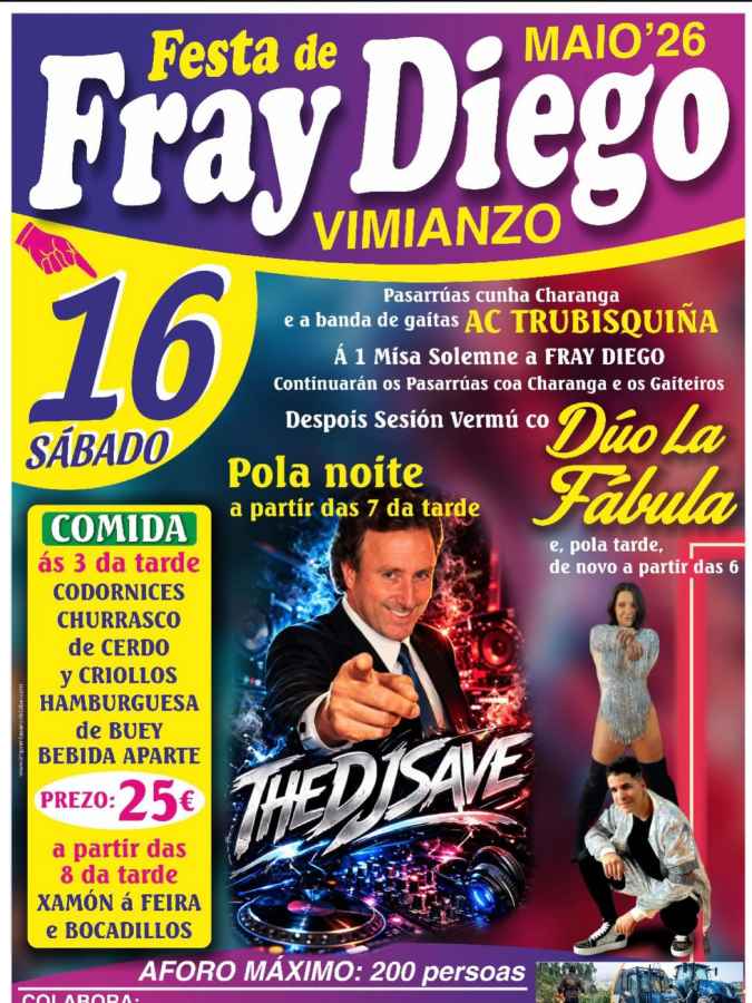 Festas de Fray Diego en Vimianzo