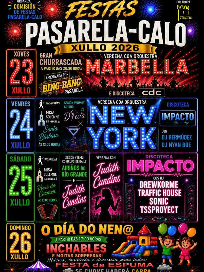 Festas de Pasarela CAlo