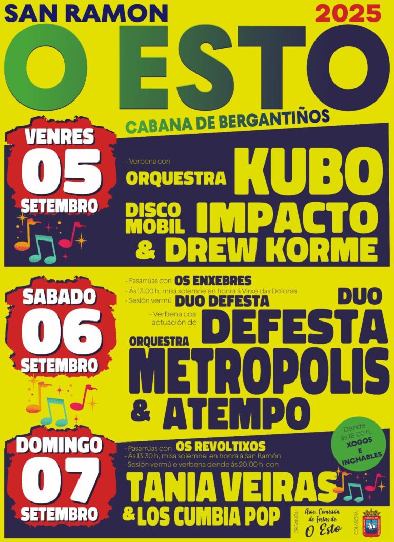 Festas de san ramón de o esto