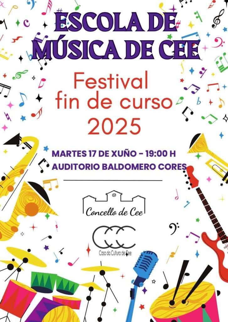 Festival fin de curso escola de música de cee