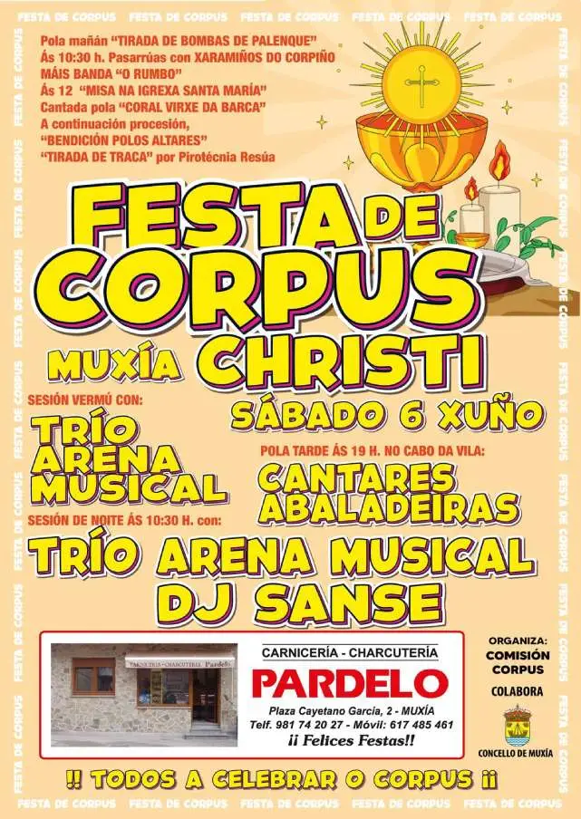 Fiesta de Corpus 2026 en Muxía