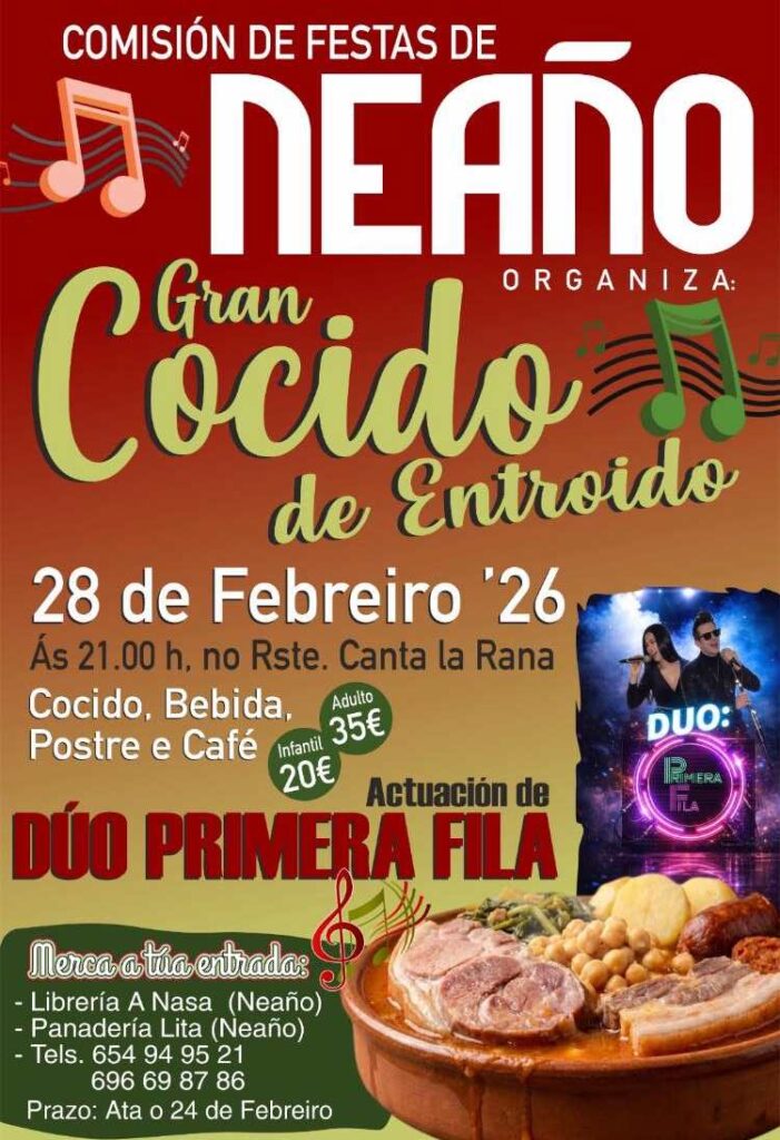 Gran Cocido de Entroido da Comisión de Festas de Neaño