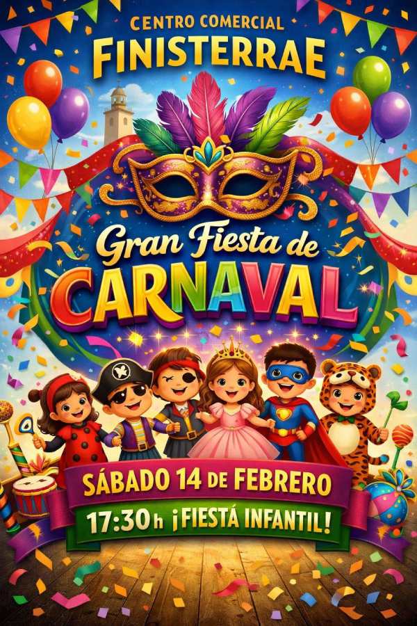 Gran Fiesta de Carnaval Centro Comercial Finisterrae