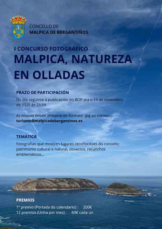 I concurso fotográfico malpica, natureza en olladas