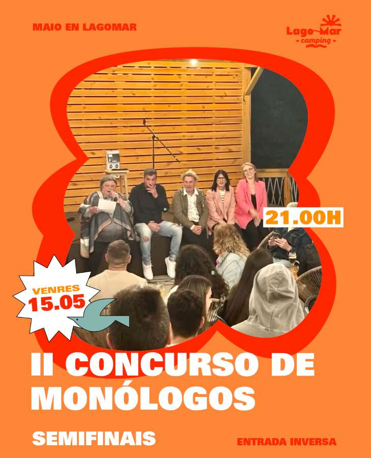 II Concurso de Monólogos en Lago Mar Venres 15 de maio