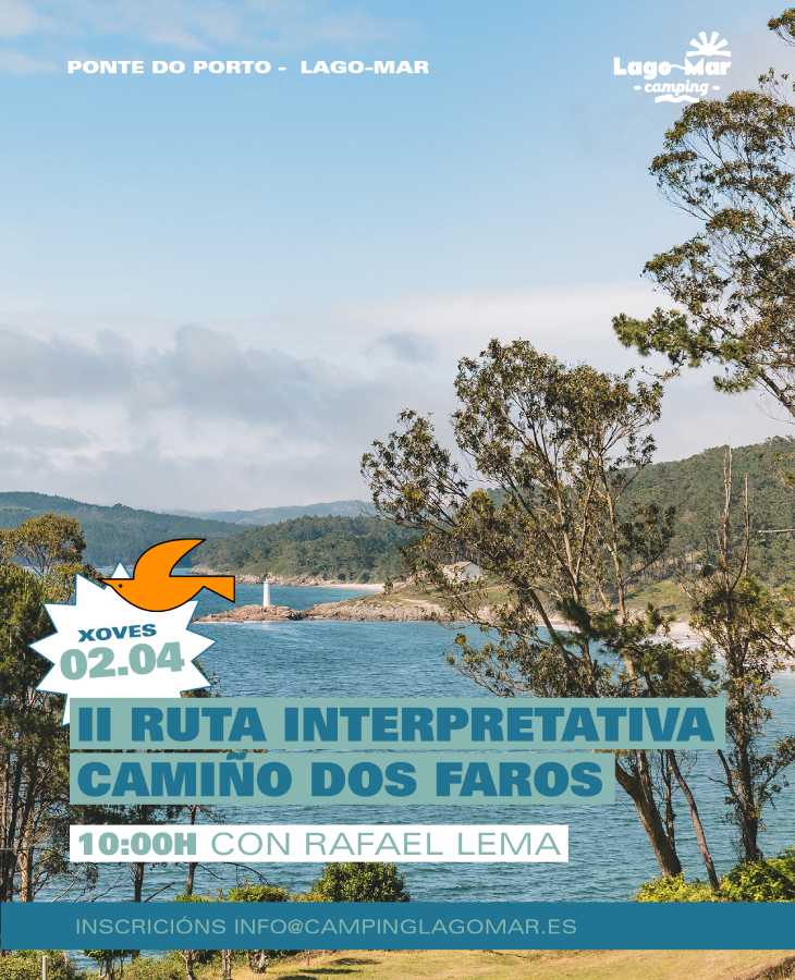 II Ruta Camiño Dos Faros Camping Lago Mar