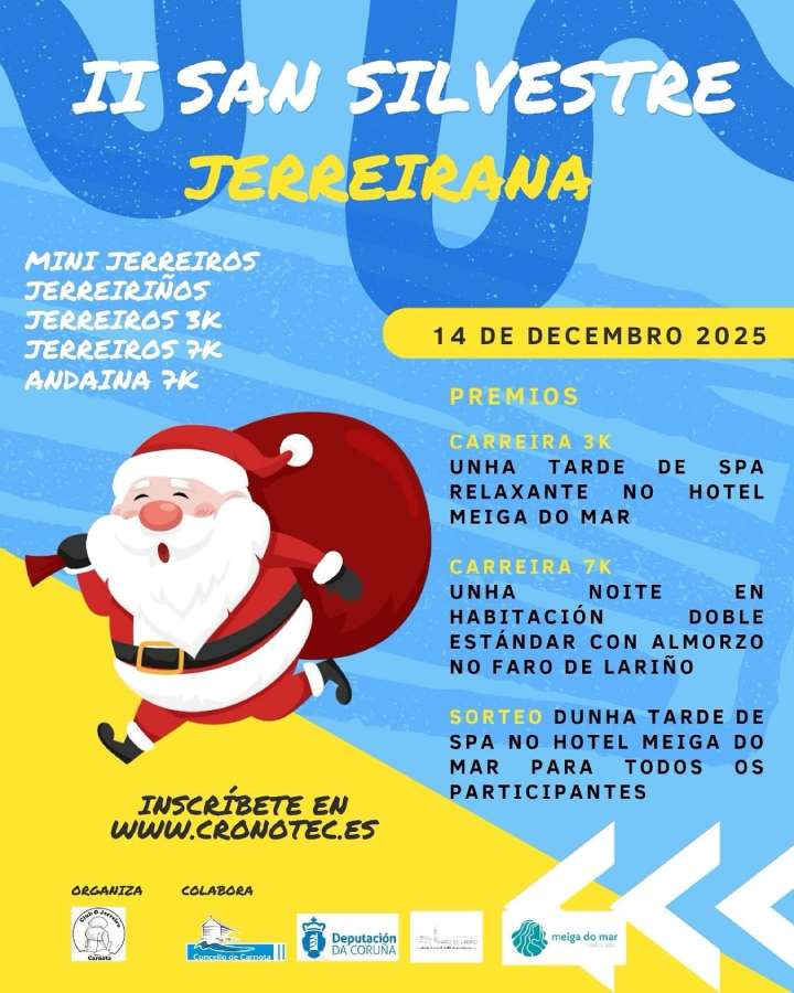 Ii san silvestre jerreirana en carnota 2025