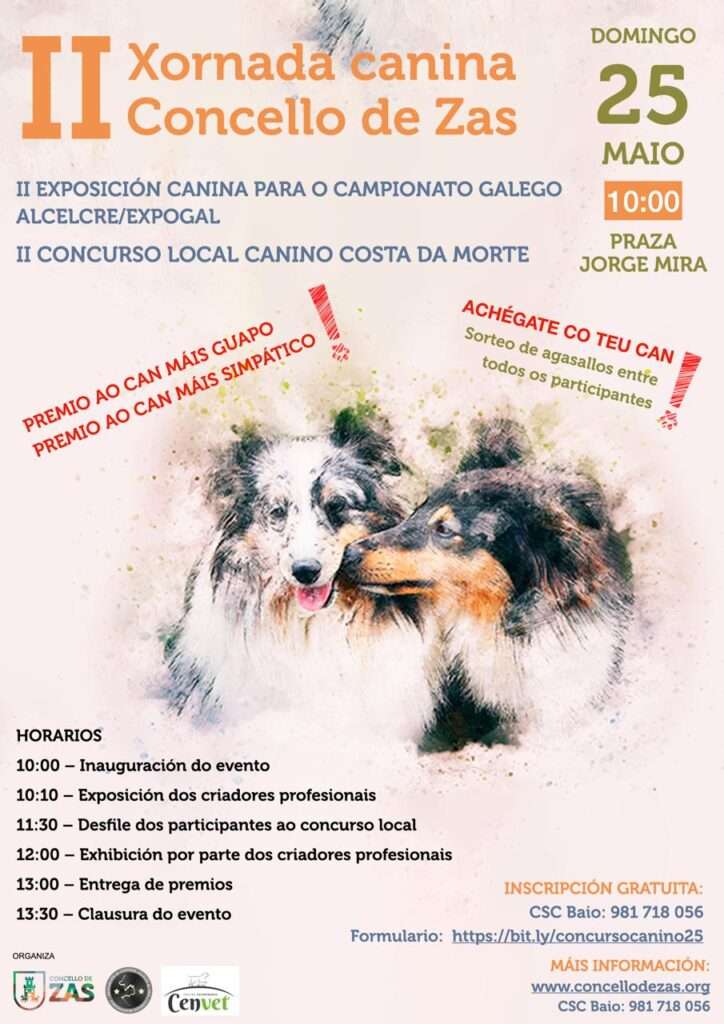 Ii xornada canina concello de zas