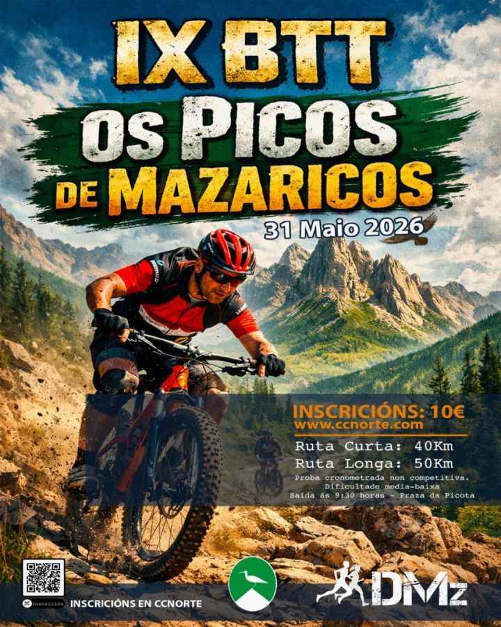 IX BTT Os Picos de Mazaricos