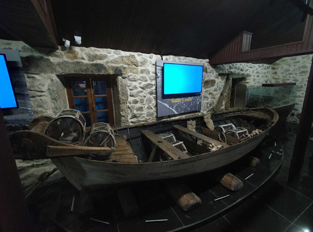 Interior of Pepe do Cuco’s Shelter in Carnota