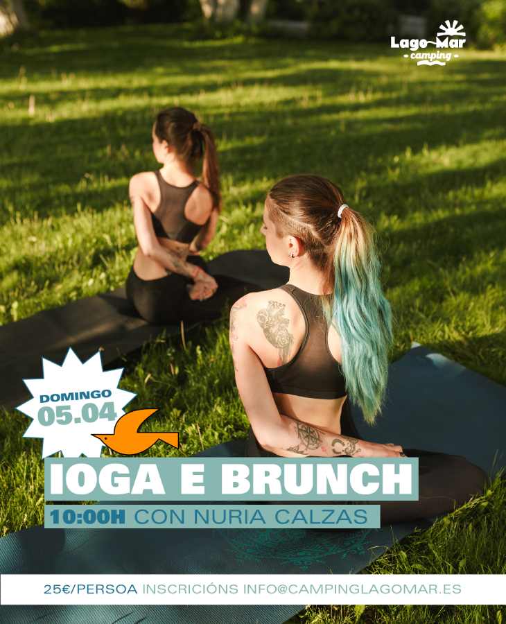 Ioga e Brunch no Camping Lago Mar