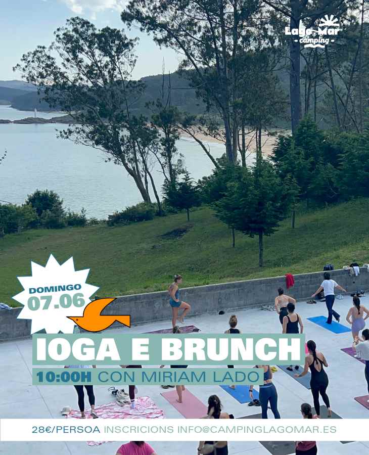 Ioga e Brunch no Camping Lago Mar