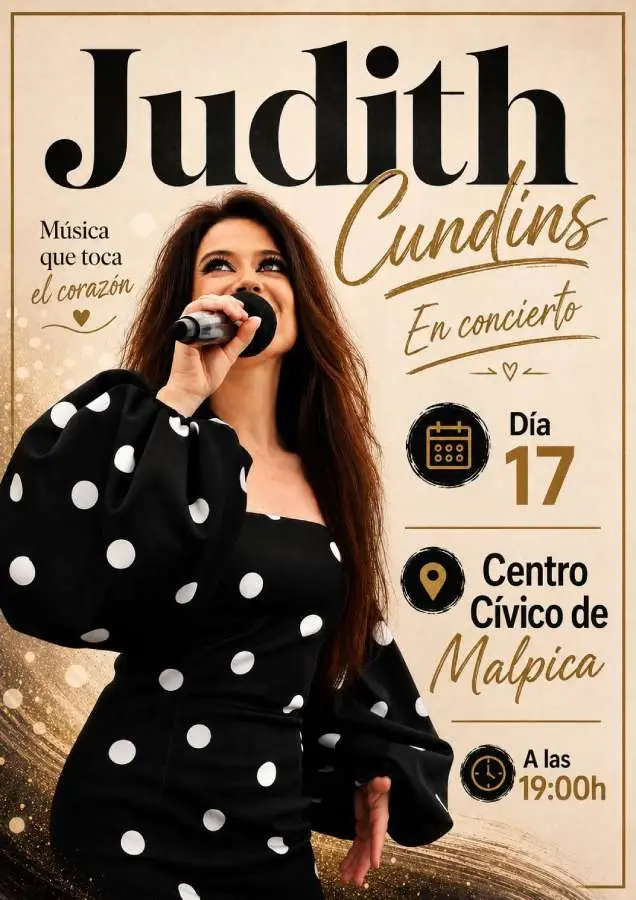 Judith Cundíns en concerto en Malpica de Bergantiños