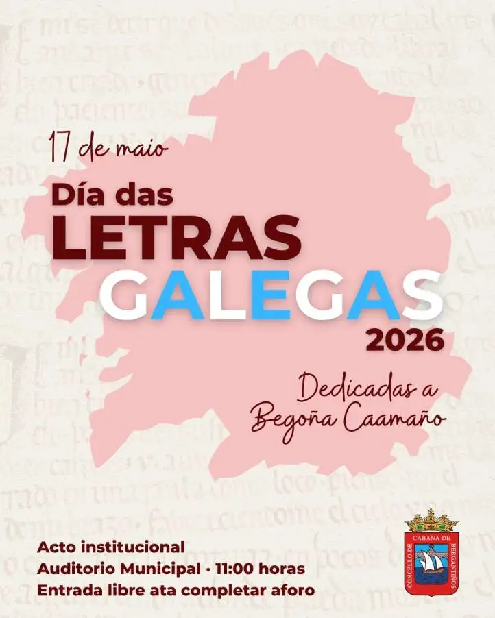 Letras Galegas en Cabana de Bergantiños