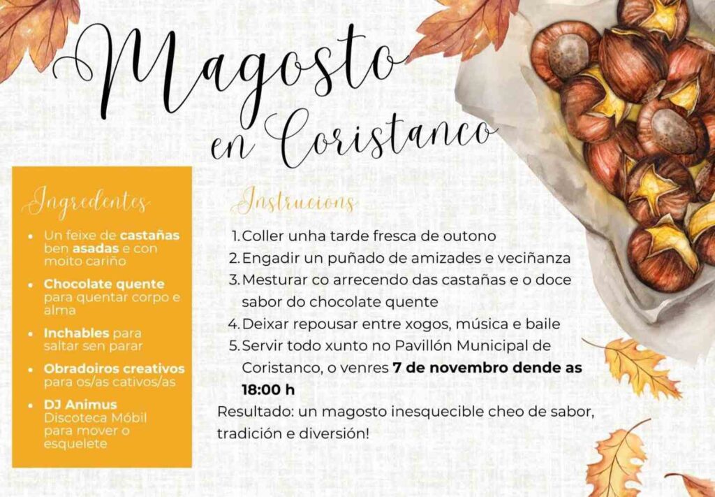 Magosto en coristanco 2025