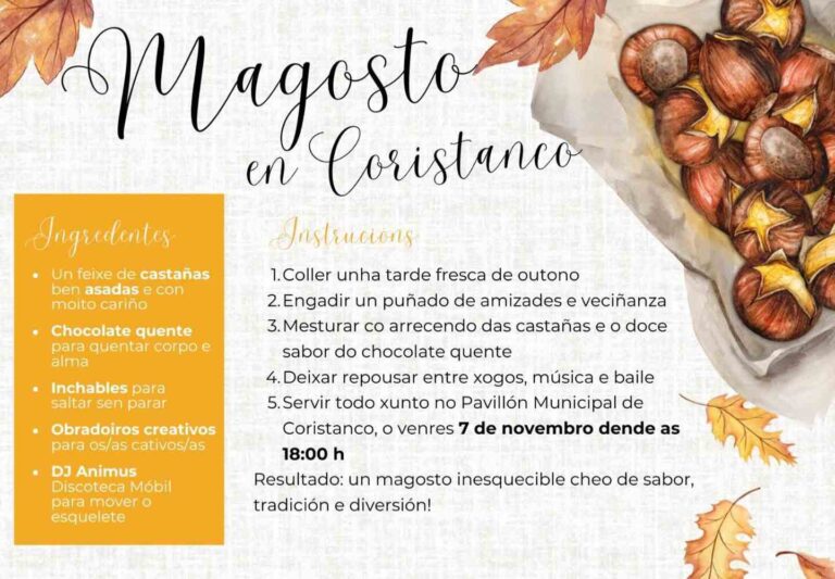 Magosto en coristanco 2025
