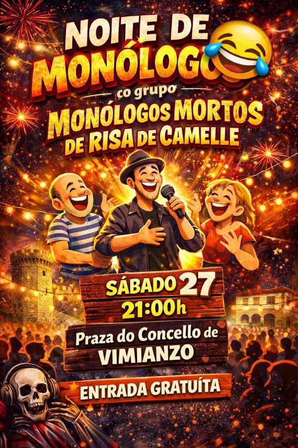 Noite de Monólogos en Vimianzo
