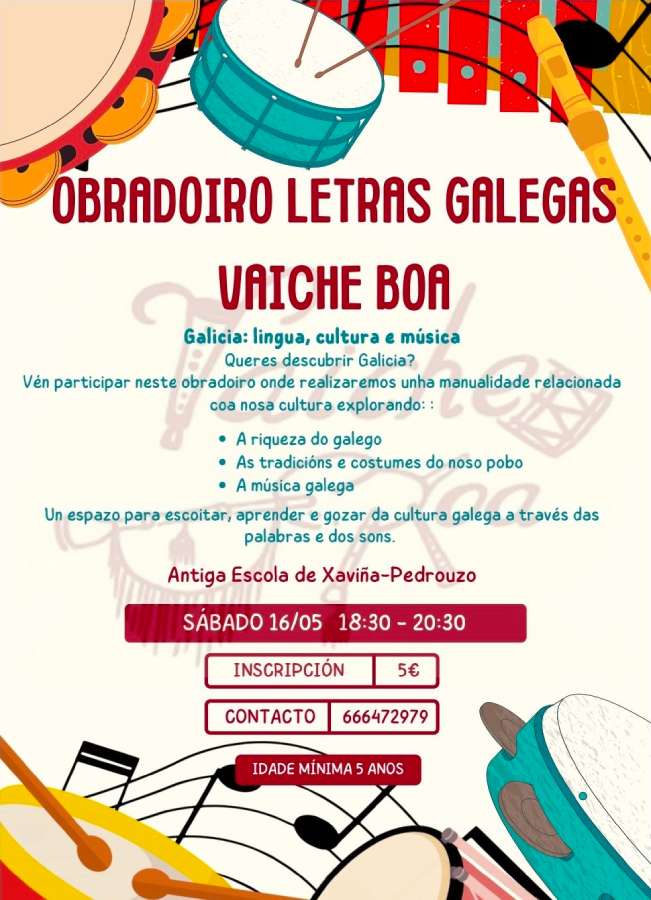 Obradoiro Letras Galegas Vaiche Boa