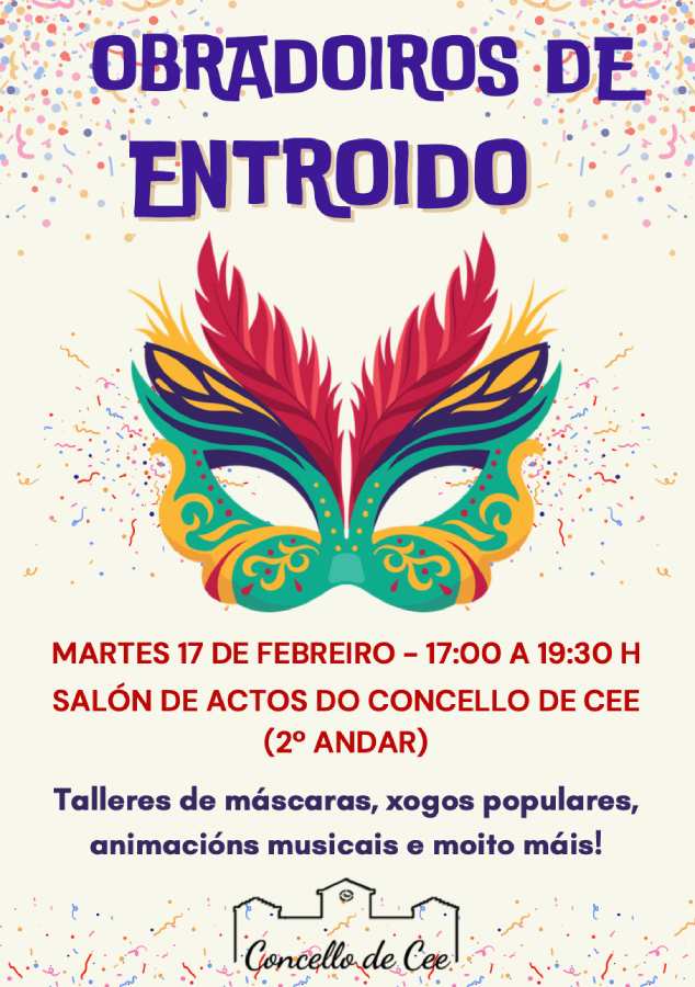 Obradoiro de Entroido en Cee