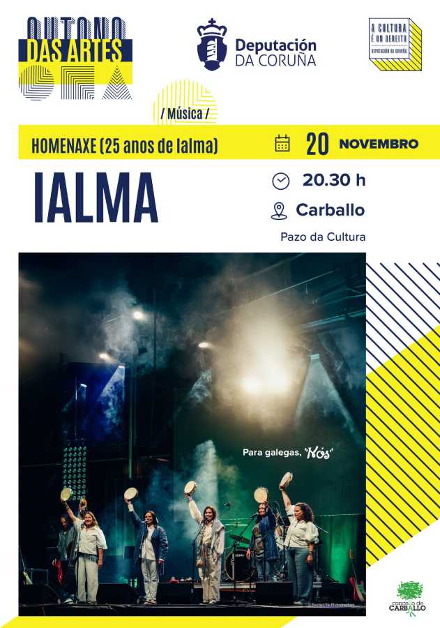 Outono das Artes concerto de Ialma