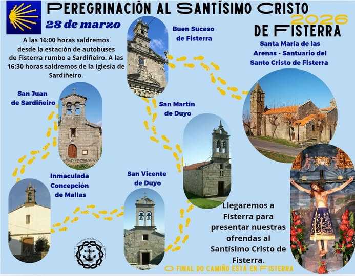 Peregrinación Santísimo Cristo de Fisterra