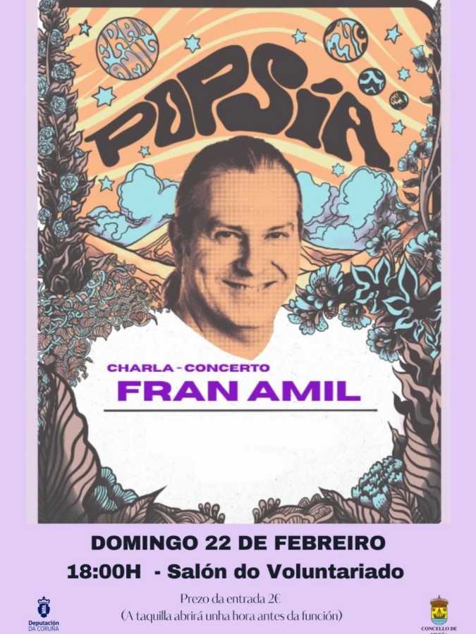 Popsía de Fran Amil en Muxía