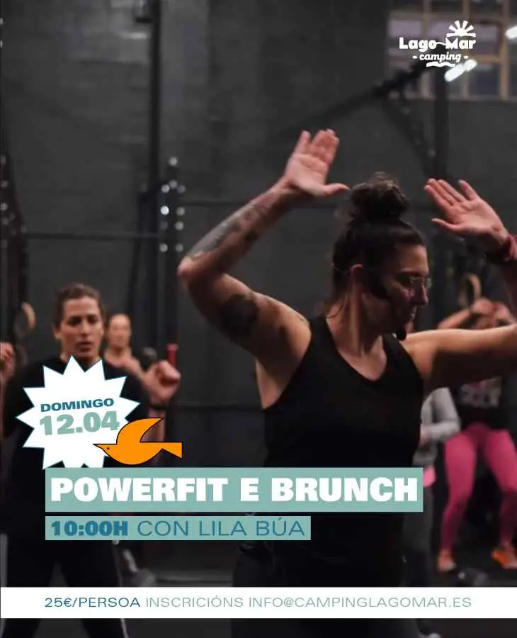 Powerfit y Brunch en Camping Lago Mar