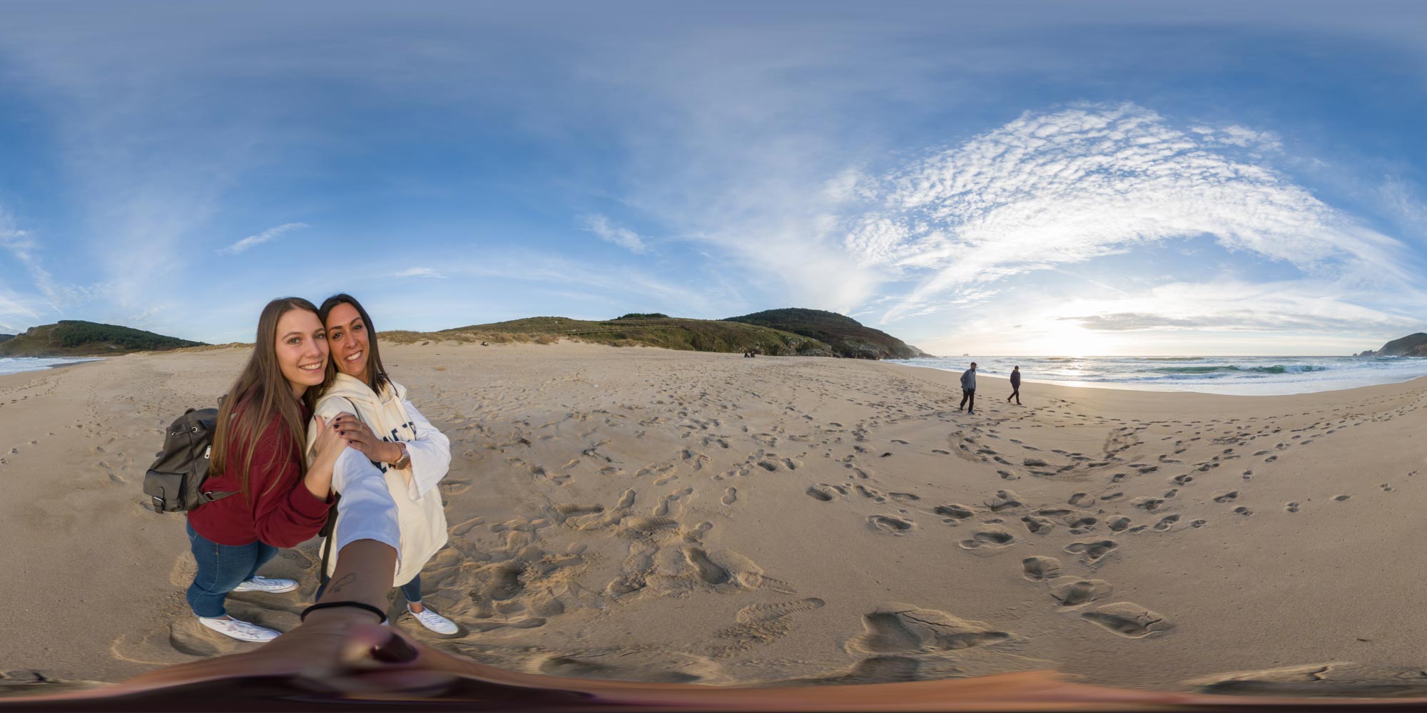 Praia de Mar de Fóra en Fisterra