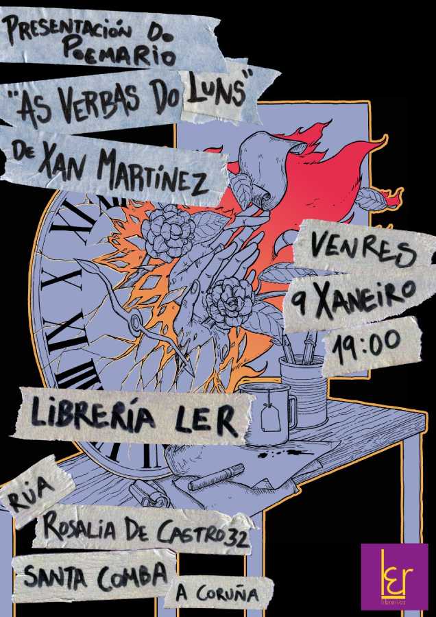 Presentación Poemario Xan Martínez Librerías Ler