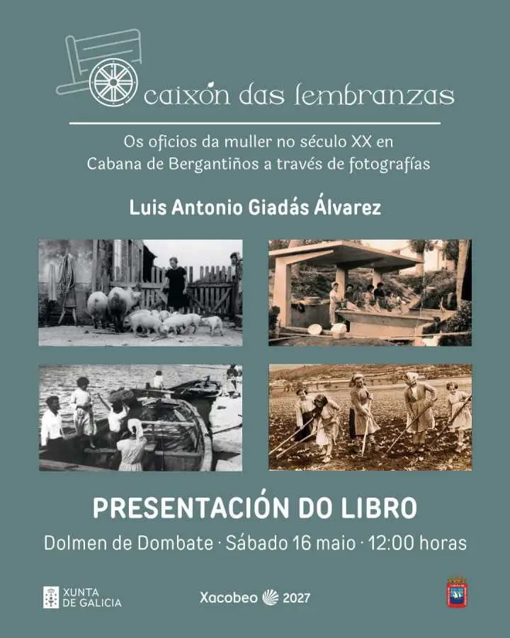 Presentación del libro Caixón das lembranzas en Cabana de Bergantiños