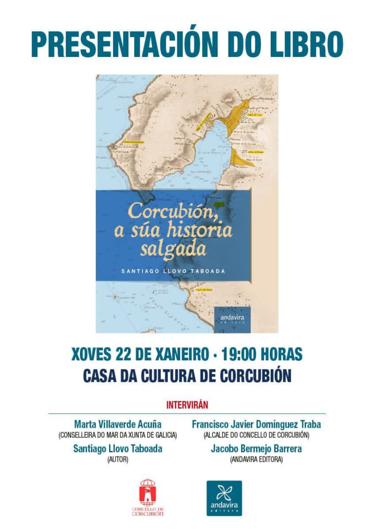 Presentación do Libro Corcubión Historia Salgada