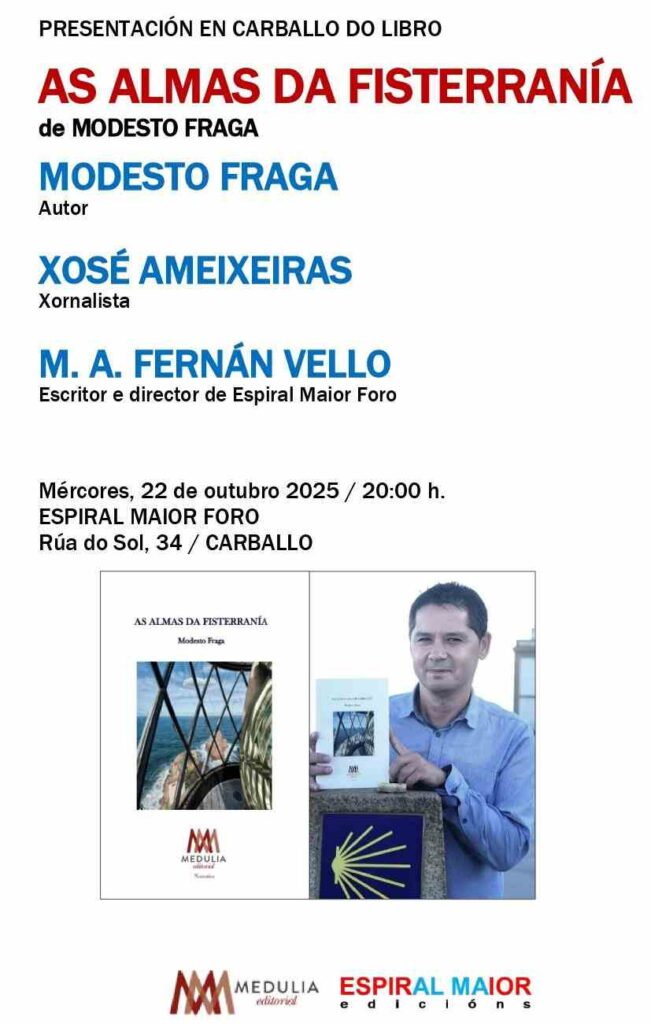 Presentación do libro as almas da fisterranía