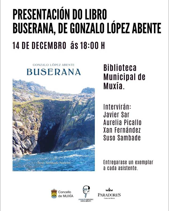 Presentación do libro Buserana en Muxía