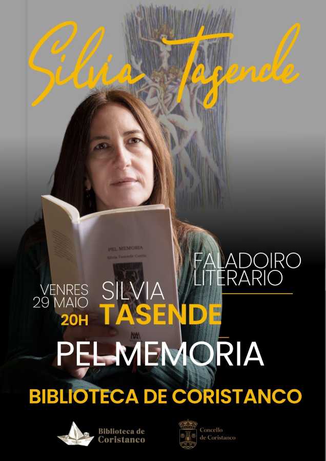 Presentación literaria con Silvia Tasende en Coristanco