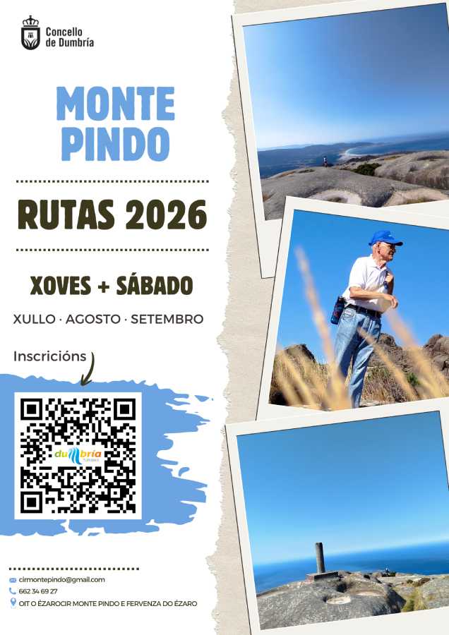 Rutas guiadas al Monte Pindo