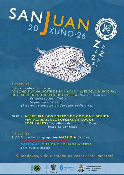 San Juan 2026 en Fisterra