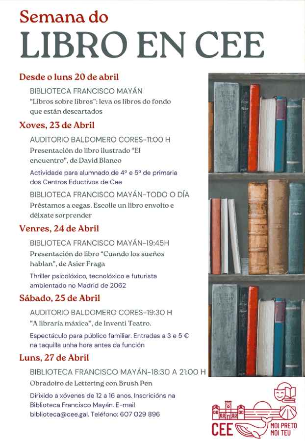 Semana do Libro 2026 en Cee