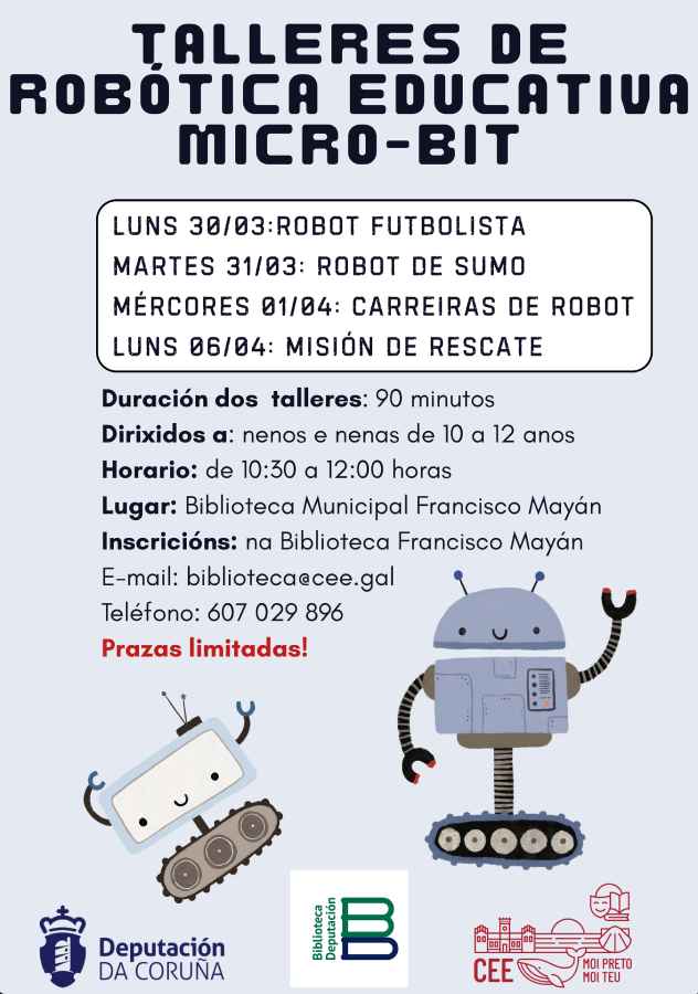 Talleres de Robótica Educativa Micro Bit en Cee