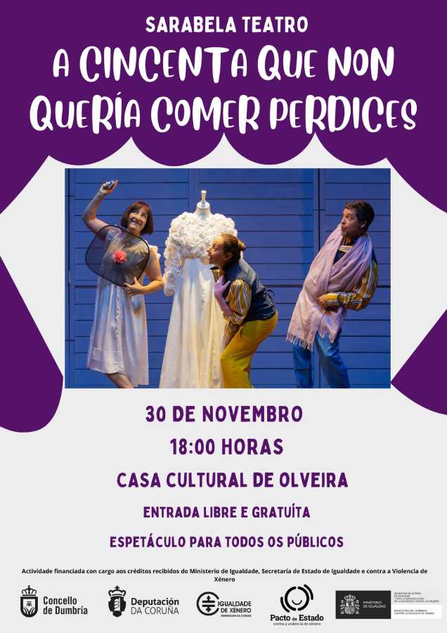 Teatro A Cincenta que non quería comer perdices