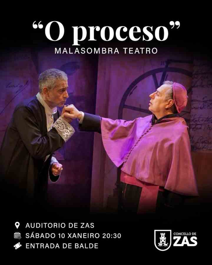 Teatro O Proceso de malasombra en Zas