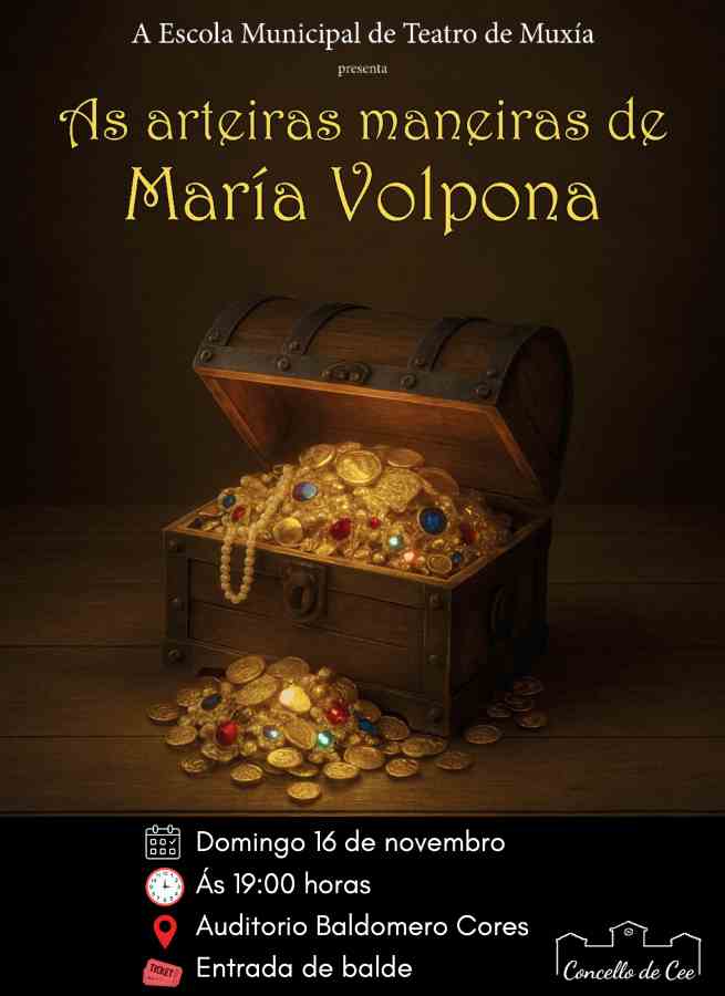 Teatro en cee as arteiras maneiras de maría volpona