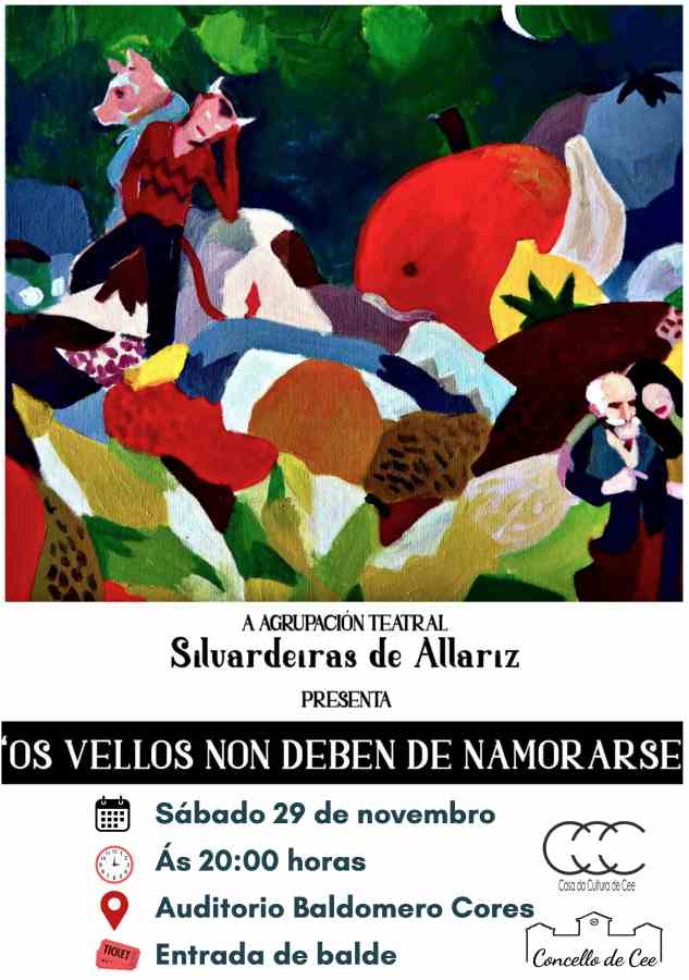 Teatro en cee os vellos non deben namorarse