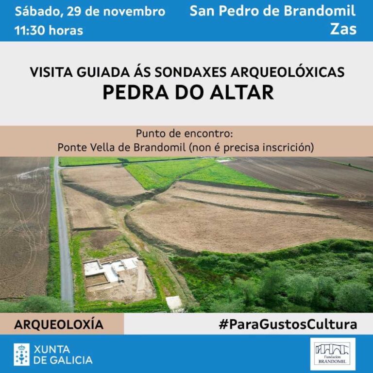 Visita Guiadas Sondaxes Arquelóxicas Pedra do Altar Zas