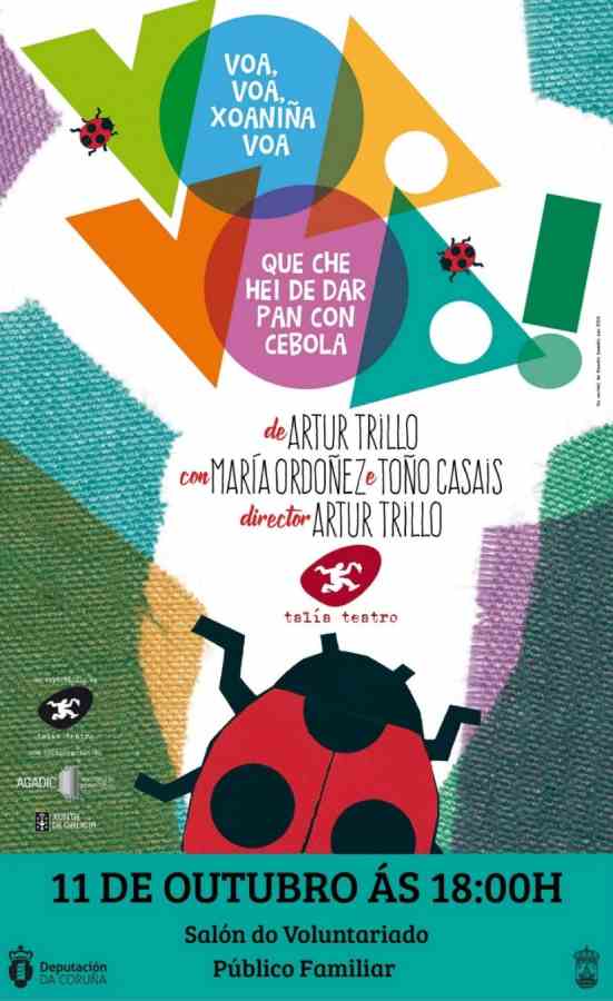 Voa voa xoaniña teatro en muxía