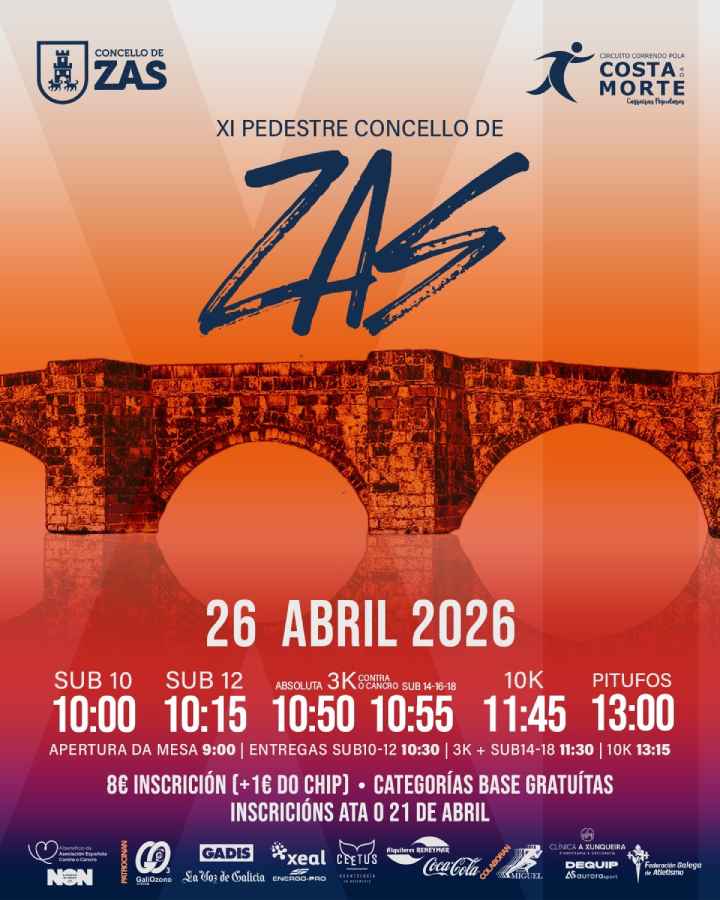 XI Carreira Pedestre Concello de Zas