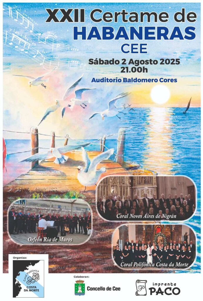 Xxii certame de habaneras de cee 2025
