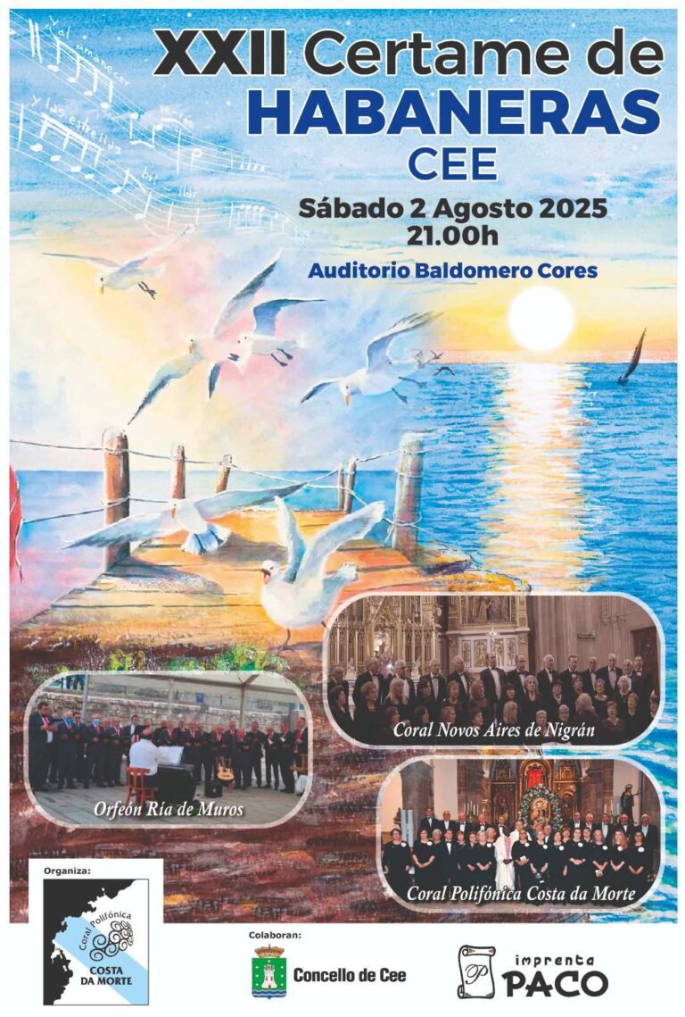 Xxii certame de habaneras de cee 2025