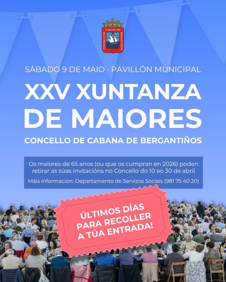 XXV Xuntanza de Maiores de Cabana de Bergantiños